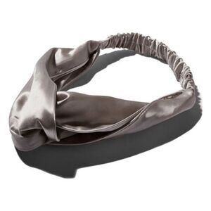 Bouclème gray silk headband